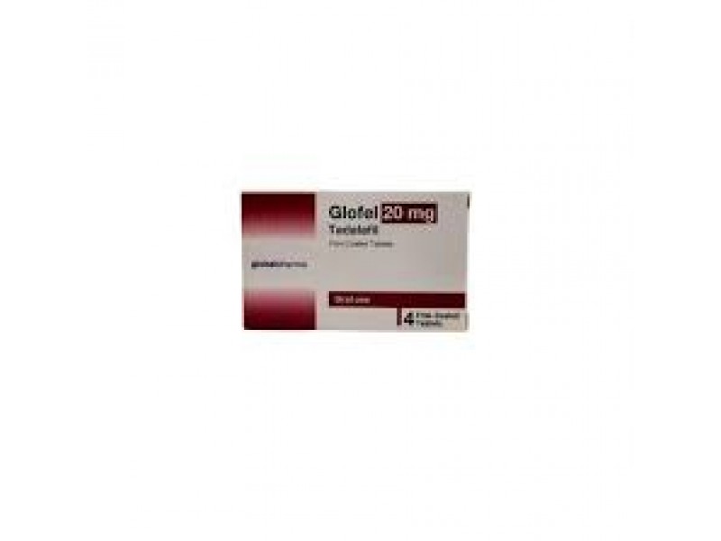 GLOFEL 20MG 4 TABLETS GLOFEL 20MG 4 TABLETS