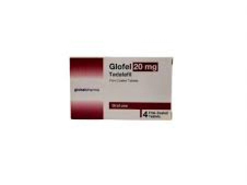 GLOFEL 20MG 4 TABLETS GLOFEL 20MG 4 TABLETS