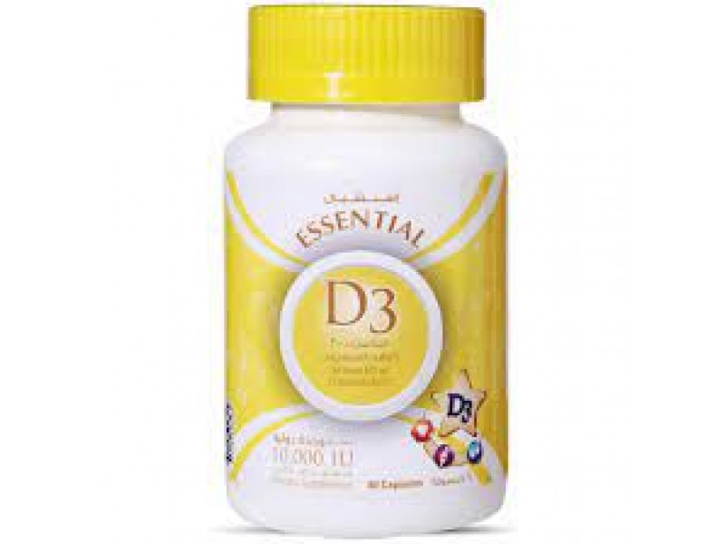 ESSENTIAL D3(10000 IU) 60 CAPSULES ESSENTIAL D3(10000 IU) 60 CAPSULES