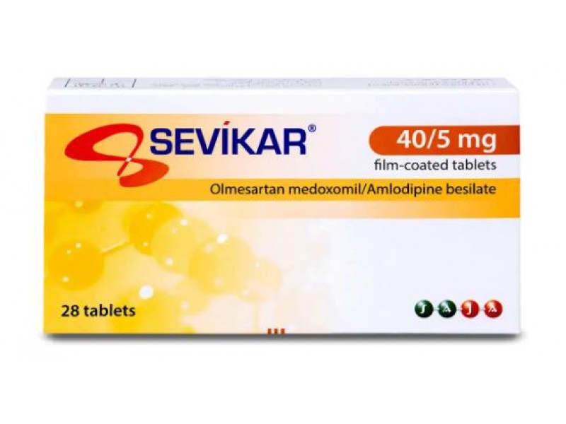 SEVIKAR 40 / 5 MG TAB 28S