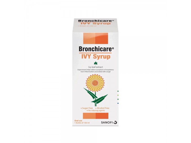 BRONCHICARE IVY SYRUP 100ML BRONCHICARE IVY SYRUP 100ML