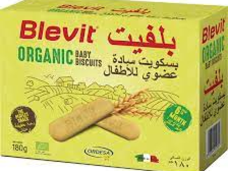 BLEVIT ORGANIC BISCUITS 180GM BLEVIT ORGANIC BISCUITS 180GM