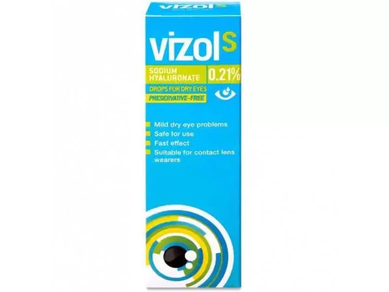 VIZOL S 0.21% EYE DROPS 10ML VIZOL S 0.21% EYE DROPS 10ML