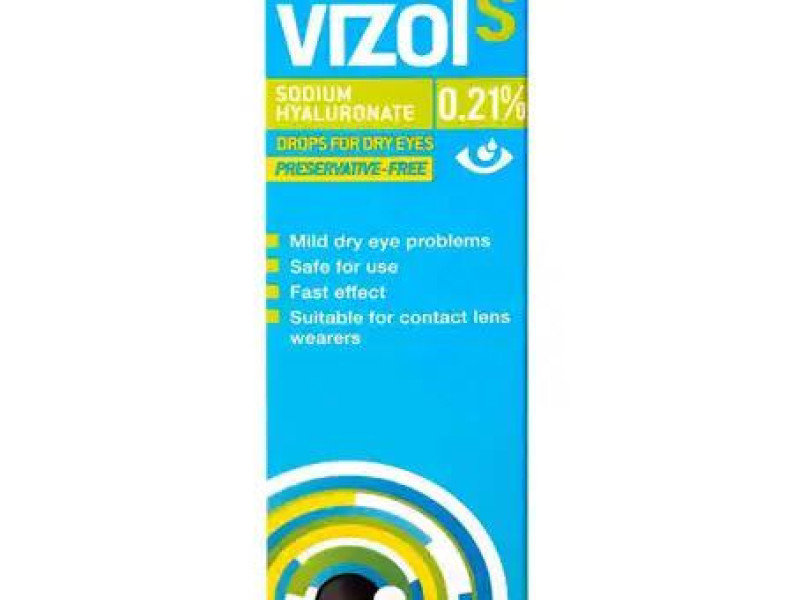 VIZOL S 0.21% EYE DROPS 10ML VIZOL S 0.21% EYE DROPS 10ML