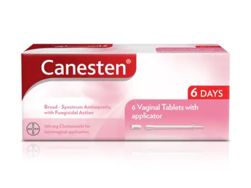 CANESTEN 100MG 6 VAG TAB CANESTEN 100MG 6 VAG TAB