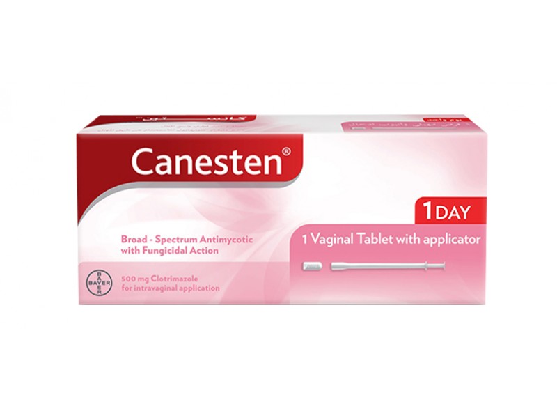 CANESTEN 500MG 1 VAG TAB
