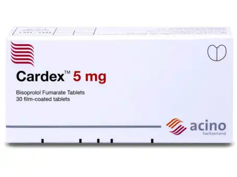 CARDEX 5 MG TAB