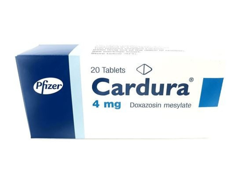 CARDURA 4MG 20 TAB