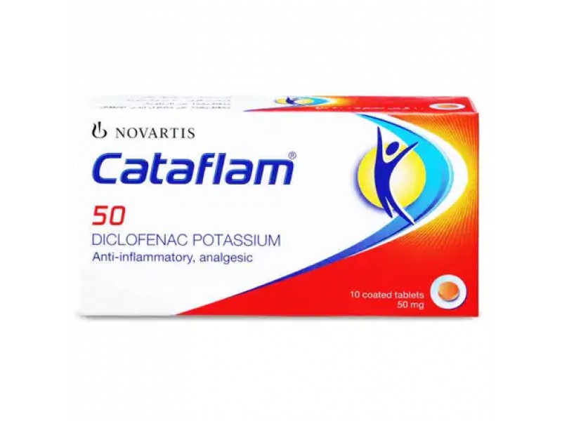 CATAFLAM 50MG 10 TAB