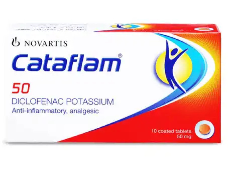 CATAFLAM 50MG 10 TAB