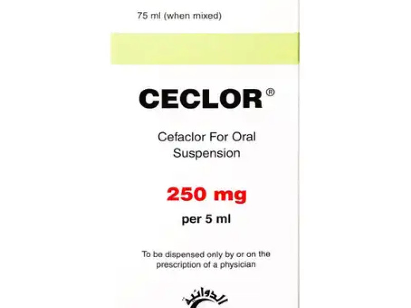 CECLOR 250 MG SUSPENSION 75 ML CECLOR 250 MG SUSPENSION 75 ML