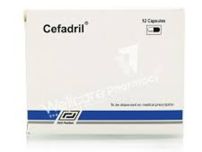 CEFADRIL 500MG 12 CAP