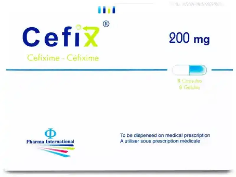 CEFIX 200MG CAPULES 8 CAP