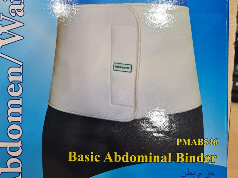 SUPPORTO ABDOMEN/WAIST BINDER -Medium SUPPORTO ABDOMEN/WAIST BINDER -Medium