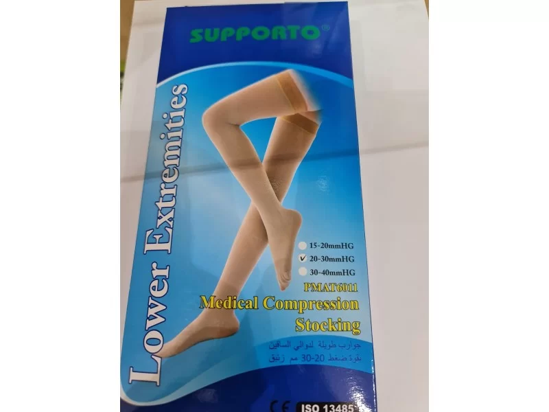 دعم فوق الركبة - XL - جورب سفلي دعم فوق الركبة - XL - جورب سفلي