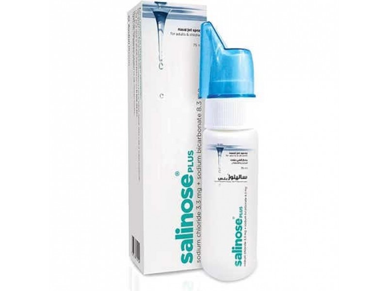 SALINOSE PLUS 75ML NASAL JET SPRAY SALINOSE PLUS 75ML NASAL JET SPRAY