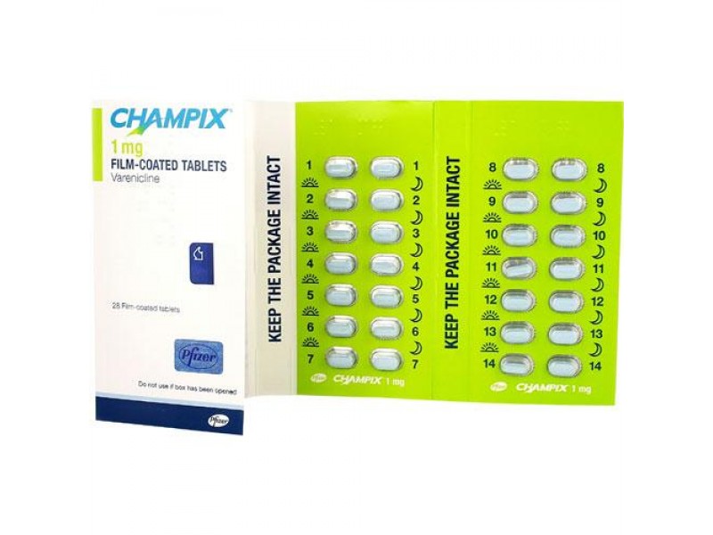 CHAMPIX 1 MG 28 TAB