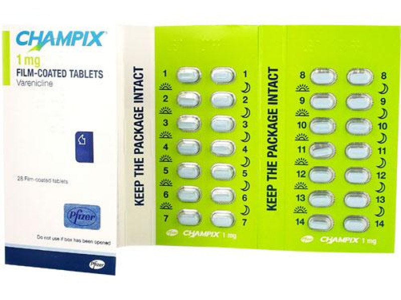 CHAMPIX 1 MG 28 TAB