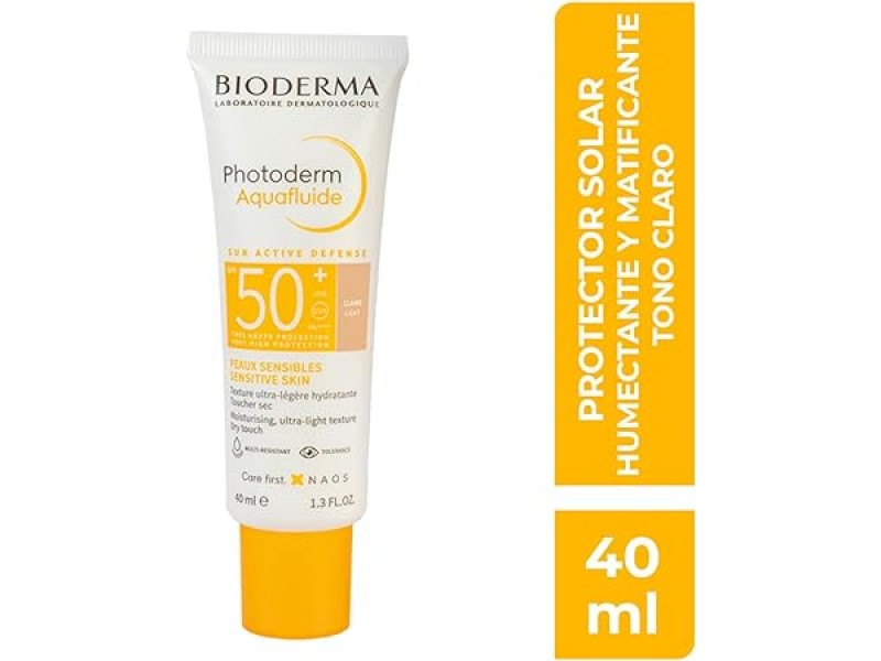 بيوديرما فوتوديرم أكوافلويد SPF50 +للبشره الحساس 40 مل بيوديرما فوتوديرم أكوافلويد SPF50 +للبشره الحساس 40 مل