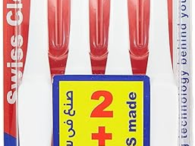 تريزا كلين فرشاة اسنان2 + 2متوسط تريزا كلين فرشاة اسنان2 + 2متوسط