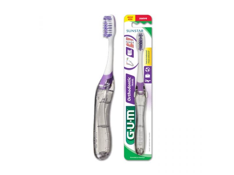 GUM ORTHO TRAVEL Tooth Brush SOFT 125 GUM ORTHO TRAVEL Tooth Brush SOFT 125