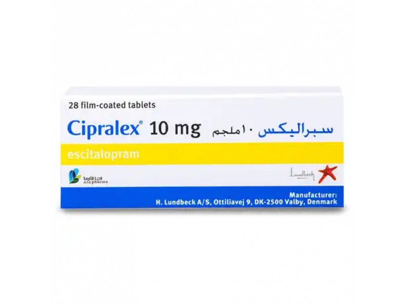 CIPRALEX 10 MG 28 TAB