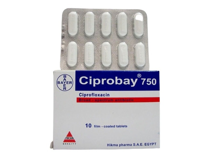 CIPROBAY 750MG 10TAB