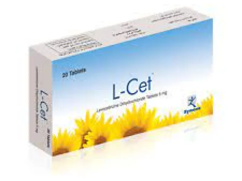 L-CET 5MG 20TAB