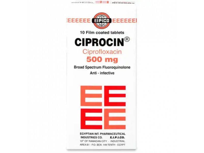CIPROCINE 500MG 10TAB