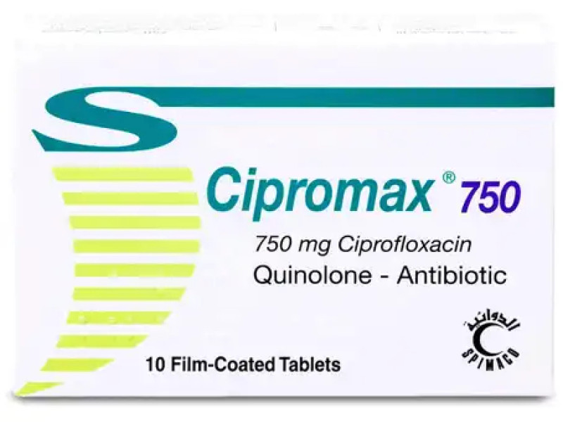 CIPROMAX 750MG 10TABLETS