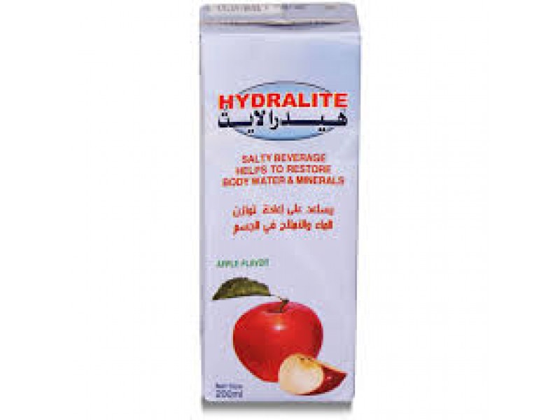 HYDRALITE APPLE 200ML