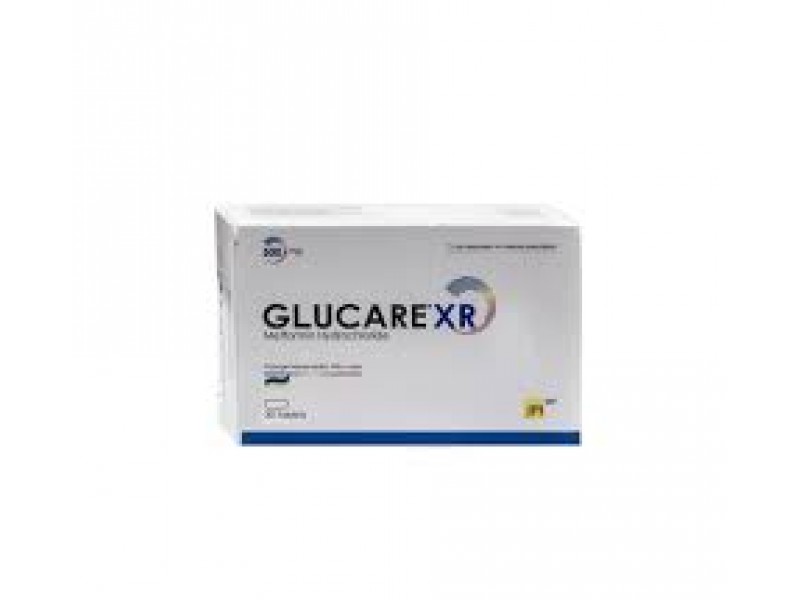 GLUCARE XR 500MG 30TABLETS 