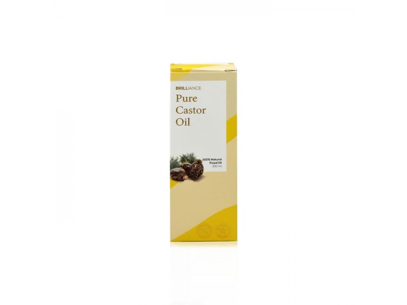 BRILLIANCE HAIR OIL PURE CASTOR 100ML BRILLIANCE HAIR OIL PURE CASTOR 100ML