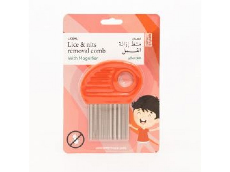 ليسيل مشط القمل مع عدسه مكبره ليسيل مشط القمل مع عدسه مكبره