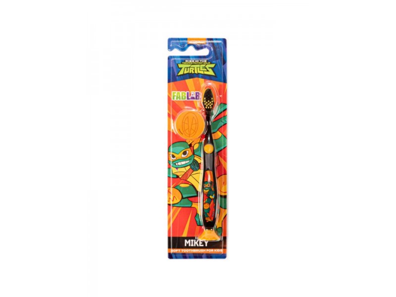 TURTIES NINJA 2610 BRUSH WITH COVER AND BASE TURTIES NINJA 2610 BRUSH WITH COVER AND BASE