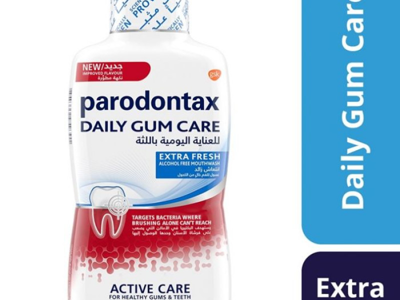 PARODONTAX Mouth Wash DGC EXTRA FRESH 1+1 500ML PARODONTAX Mouth Wash DGC EXTRA FRESH 1+1 500ML