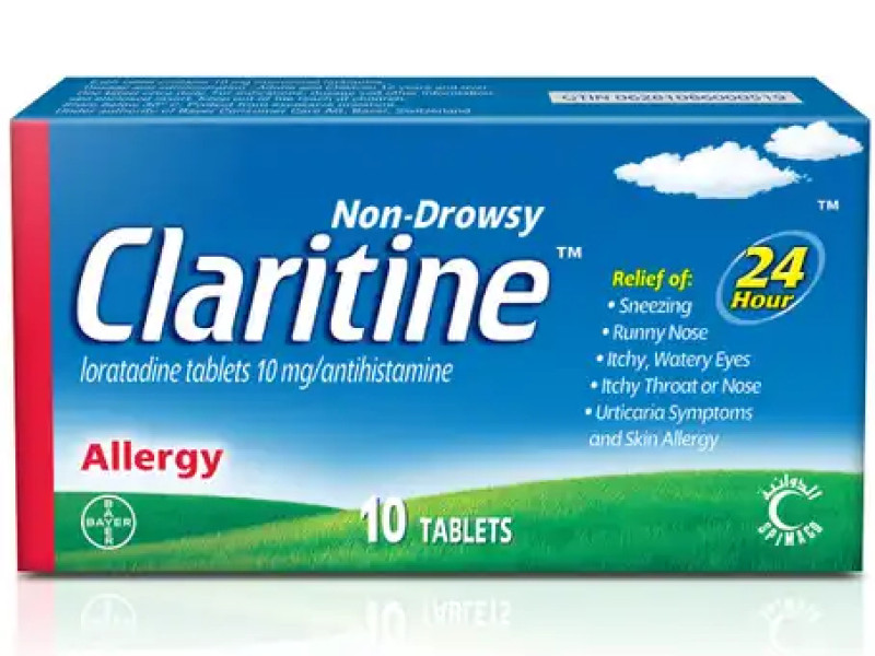 CLARITINE 10 MG 10 TAB
