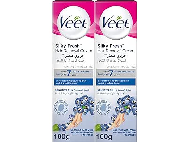 VEET HAIR REMOVAL CREAM SENSITIVE 100ML VEET HAIR REMOVAL CREAM SENSITIVE 100ML