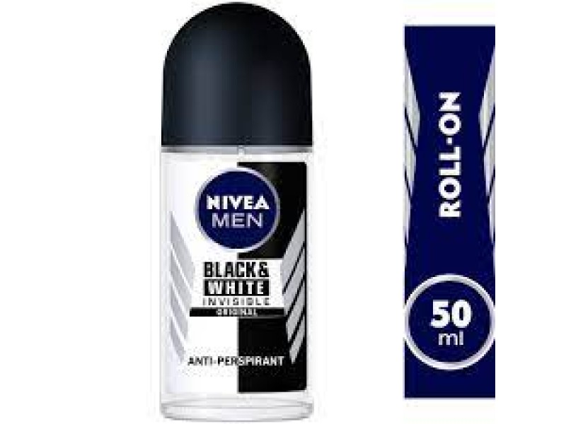 NIVEA ROLL MEN INVIS B/W ORIGINAL 50ML6162 NIVEA ROLL MEN INVIS B/W ORIGINAL 50ML6162