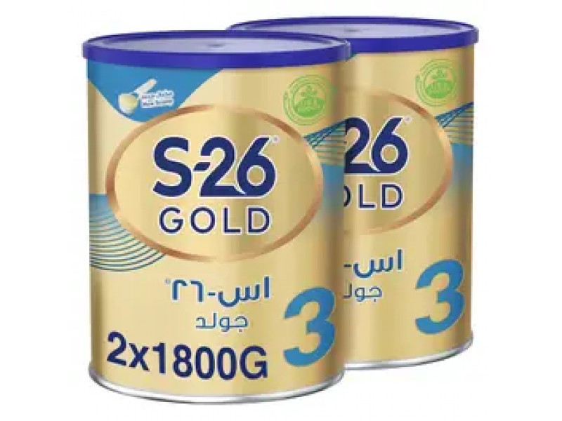 إس -26 - جولد رقم 3 1800 جم عبوة مزدوجة إس -26 - جولد رقم 3 1800 جم عبوة مزدوجة