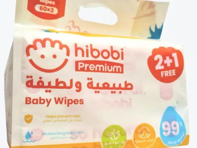 HIBOBI BABY WIPS 180P (3X60) HIBOBI BABY WIPS 180P (3X60)