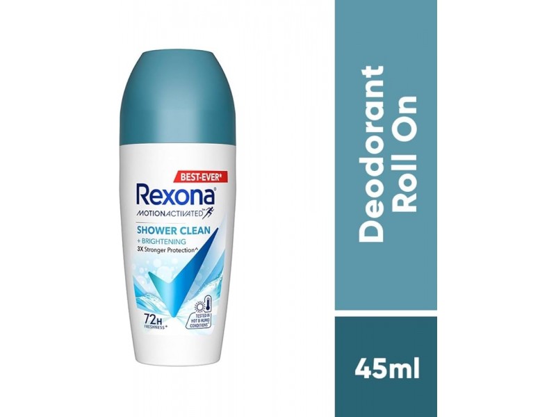 REXONA ROLL 45ML SHOWER 72H CLEAN REXONA ROLL 45ML SHOWER 72H CLEAN