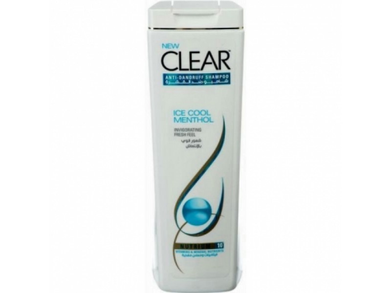 CLEAR SHAMP ICE COOL MENTHOL 400ML 208162 CLEAR SHAMP ICE COOL MENTHOL 400ML 208162