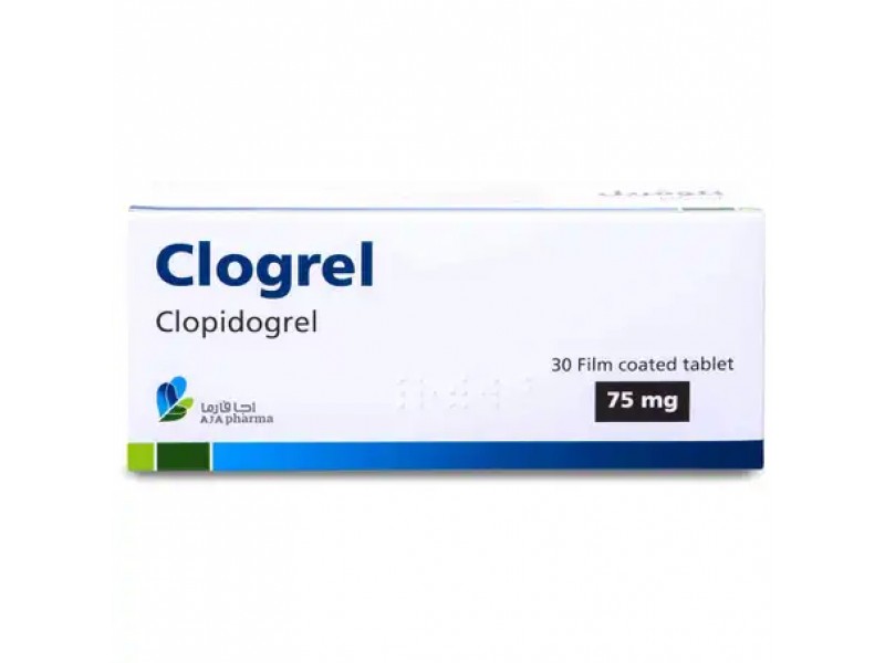 CLOGREL 75MG 30TAB