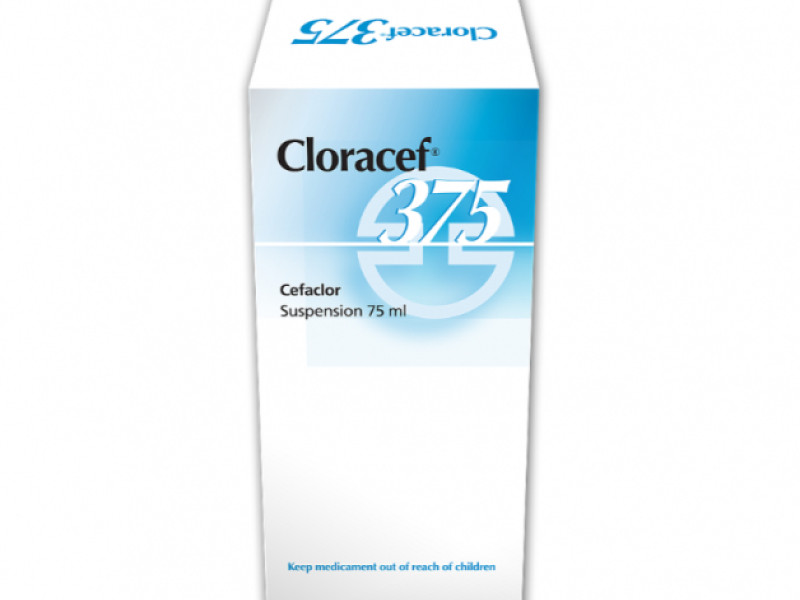 CLORACEF 375MG SUSP