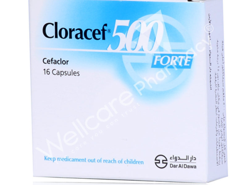 CLORACEF 500 MG 16 CAPS
