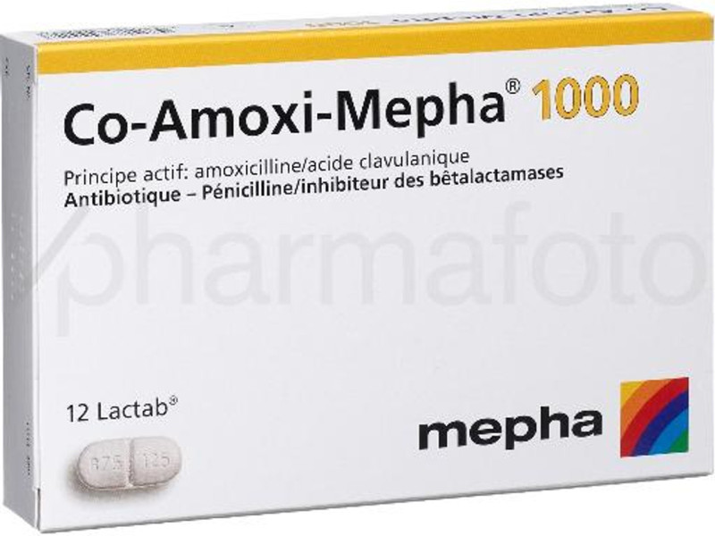 CO AMOX MEPHA 1000MG CAPS