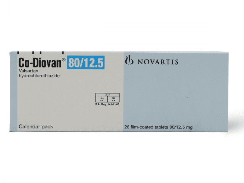 CO-DIOVAN 80MG/12.5MG 28 TAB CO-DIOVAN 80MG/12.5MG 28 TAB
