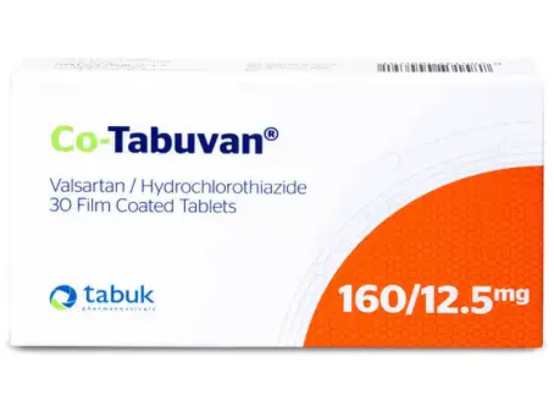 CO TABUVAN 160/12.5MG 30TAB