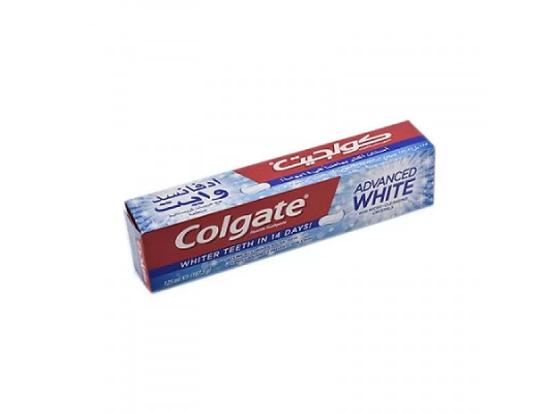 COLGATE TOOTH PASTE ADV.WHITE 14 DAYS 125ML COLGATE TOOTH PASTE ADV.WHITE 14 DAYS 125ML